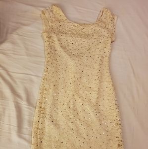 Lace Sequin Dress size Medium
